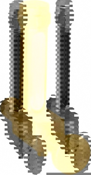 1-7/8 Inch Long Sight, 1/4 Inch Thread Size, Buna-N Seal Short Elbow With Drain, Vented Oil-Level Indicators and Gauge